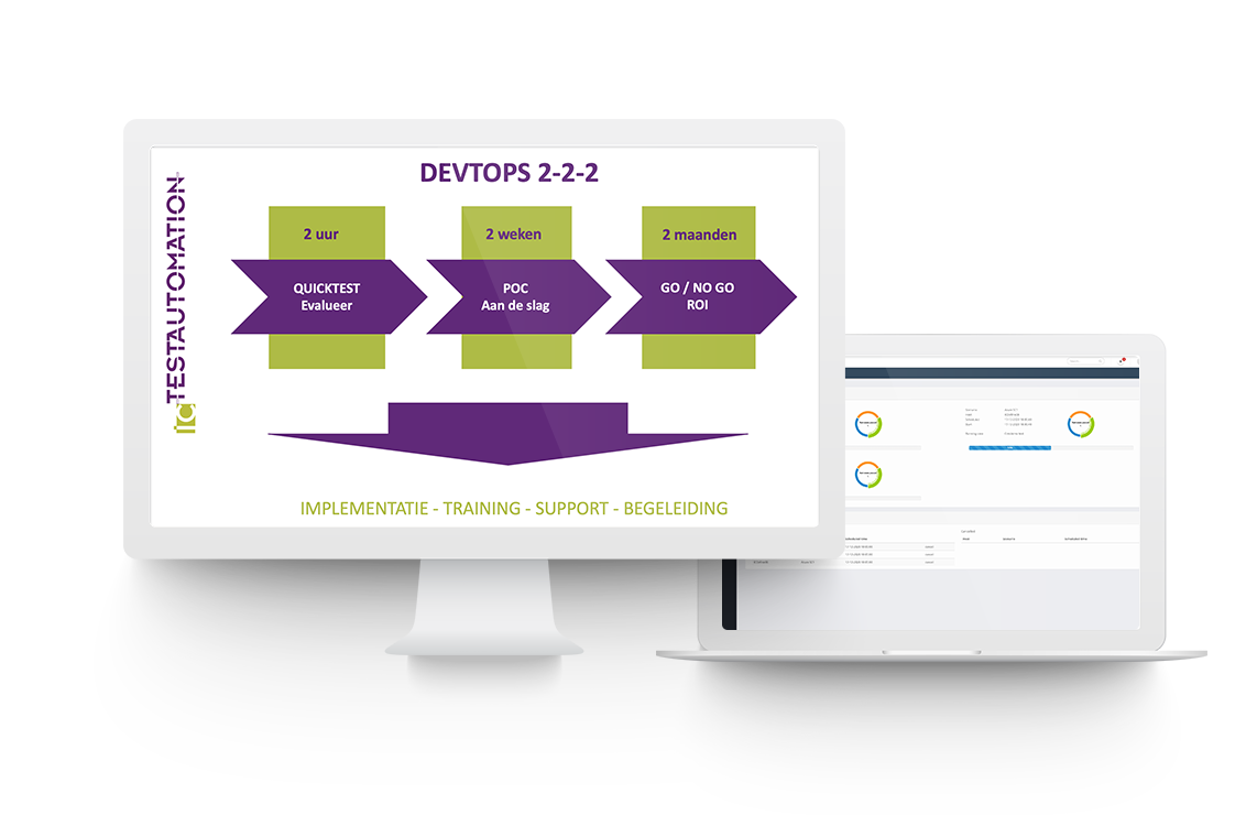 DEVTOPS 2-2-2 methode DEVOPS overzichtelijk Functional automation testing tools